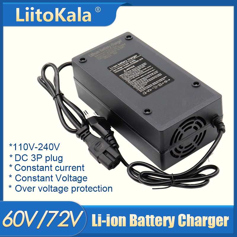 84V 20A Smart Charger - 전기 자전거 자전거 스쿠터용 리튬 이온