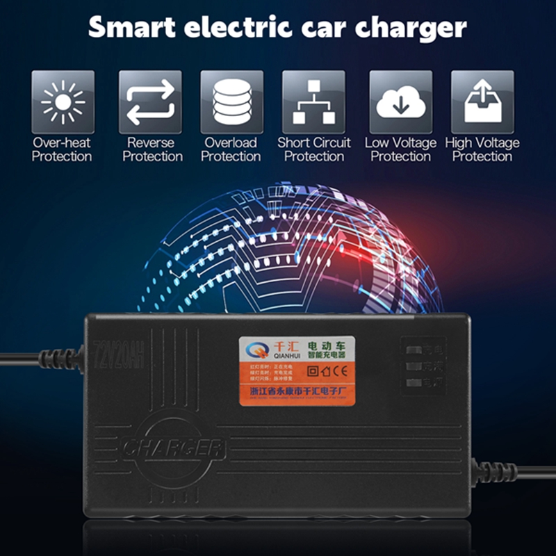 T82C 뜨거운 Sale-72V 20AH 오토바이 배터 - 84V 20A Smart Charger 리뷰 및 가격