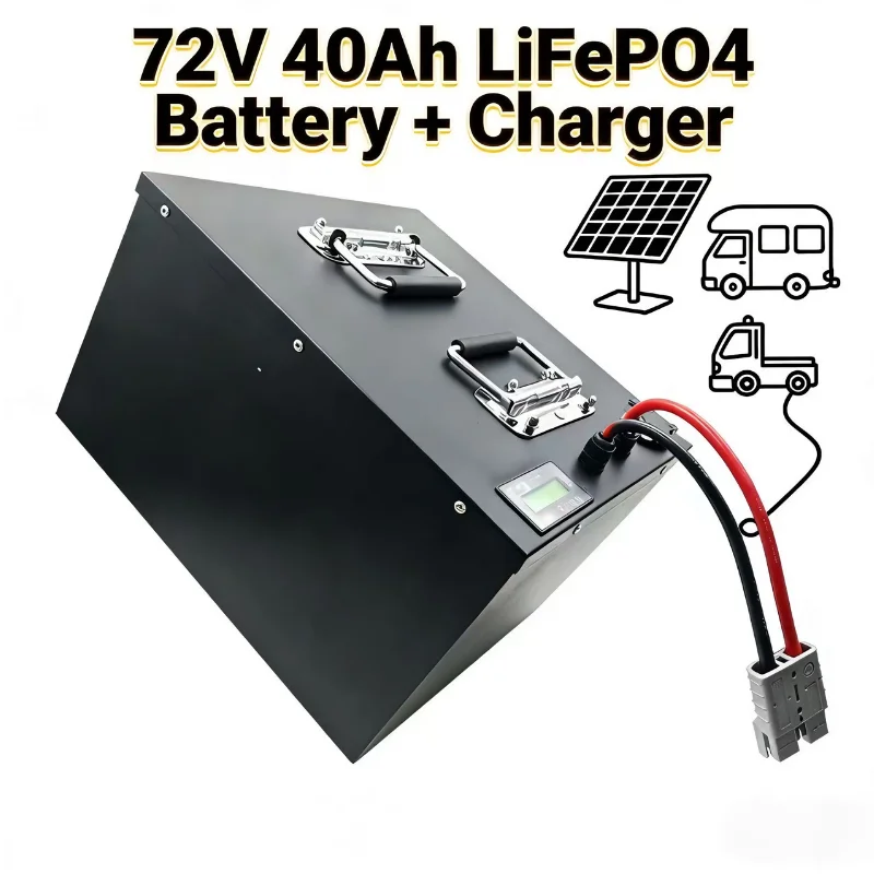 24S 72V 40Ah LiFePO4 배터리 팩(BMS - 72V 40Ah Lifepo4 Battery Pack 리뷰 및 가격