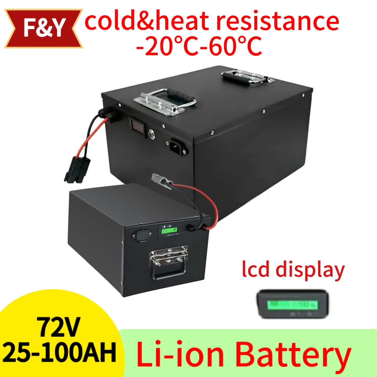 F&Y72V 25Ah 35Ah 45Ah 65Ah 80A - 72V 40Ah Lifepo4 Battery Pack 리뷰 및 가격