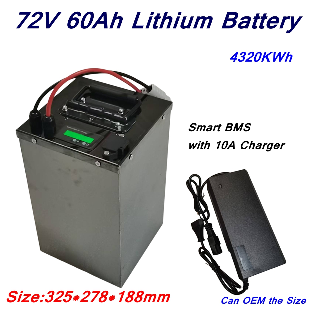 3000W 5000W 7000W 보트, 골프 카트, 캠 - 72V 40Ah Lifepo4 Battery Pack 리뷰 및 가격