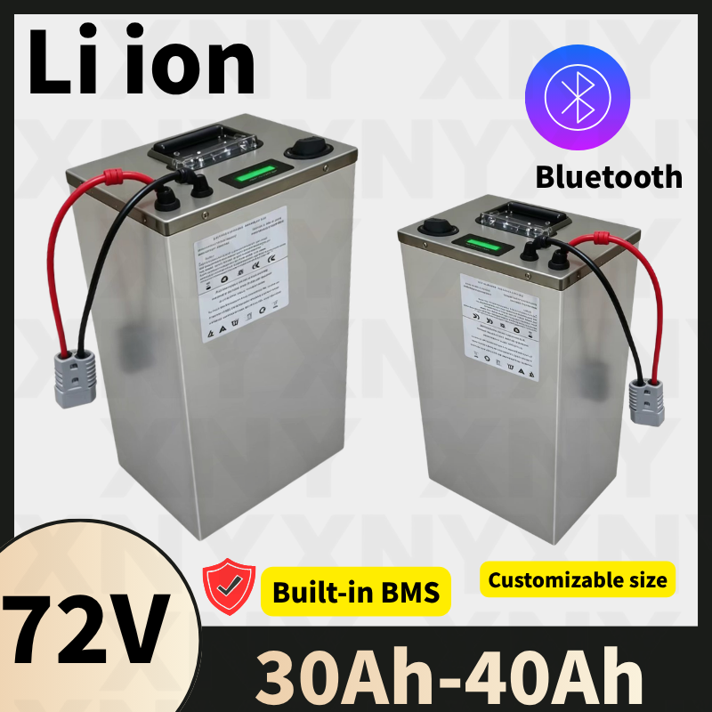 72V 리튬 이온 배터리 팩 30Ah/40Ah (200 - 72V 40Ah Lifepo4 Battery Pack 리뷰 및 가격