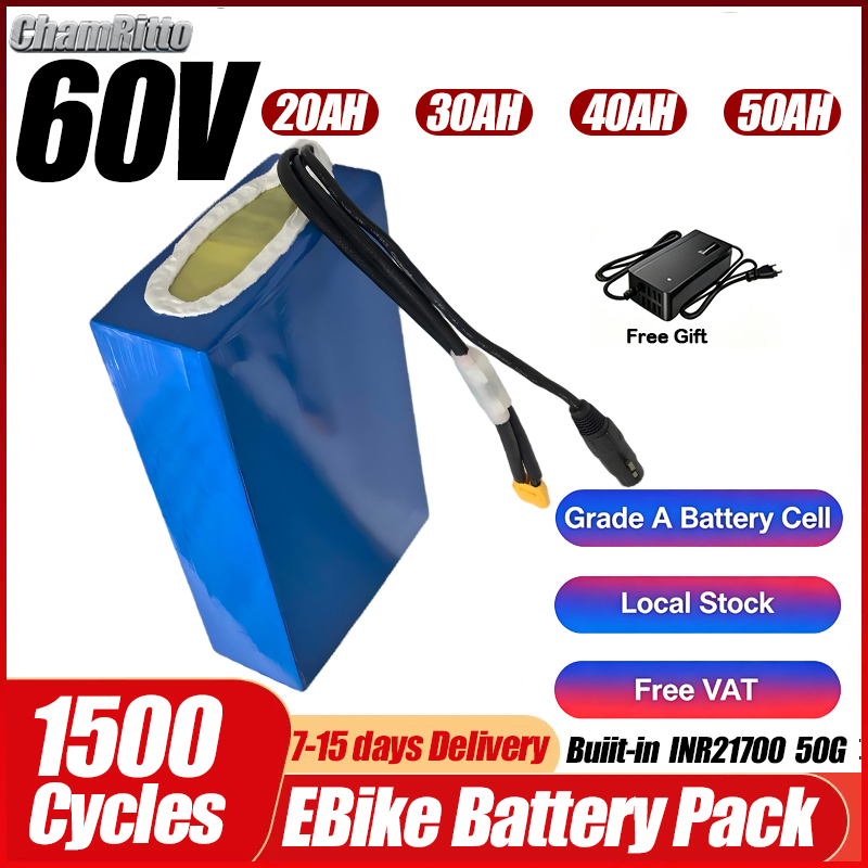 60V 1500W 전기 자전거, 20Ah, 25Ah,  - 60V 50Ah Electric Scooter Battery 리뷰 및 가격